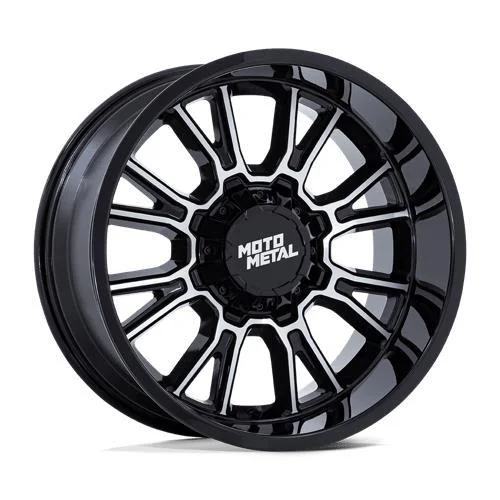 Statusfälgar MO810 LEGACY GLOSS BLACK MACHINED 9x22 8/180 ET1