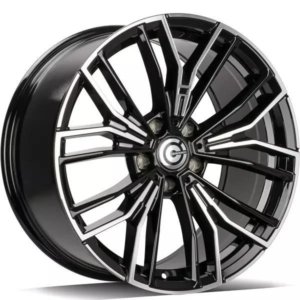Statusfälgar Yankee Black Front Polished 8x19 5/112 ET28