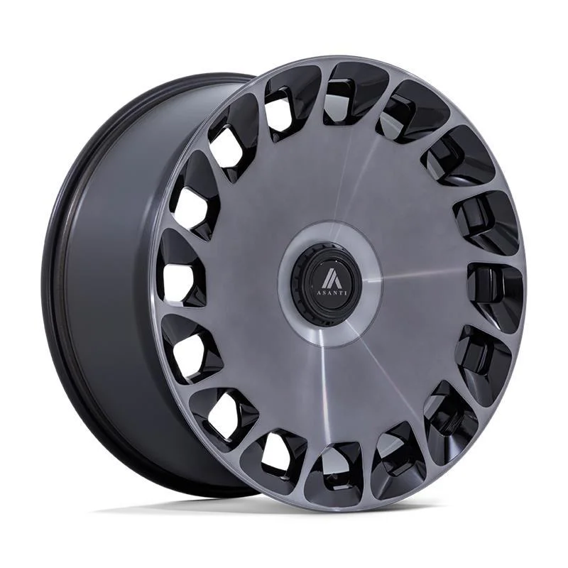Statusfälgar ABL-45 ARISTOCRAT GLOSS BLACK MACHINED FC W/ DDT 9x22 5/108/114,3 ET38