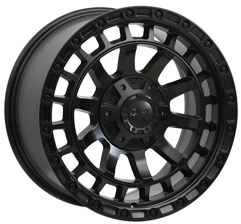 Statusfälgar D210 Flatblack 9x18 5/120/127 ET35
