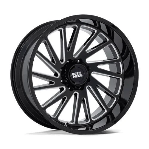 Statusfälgar MO811 COMBAT GLOSS BLACK MILLED 10x20 8/180 ET-18