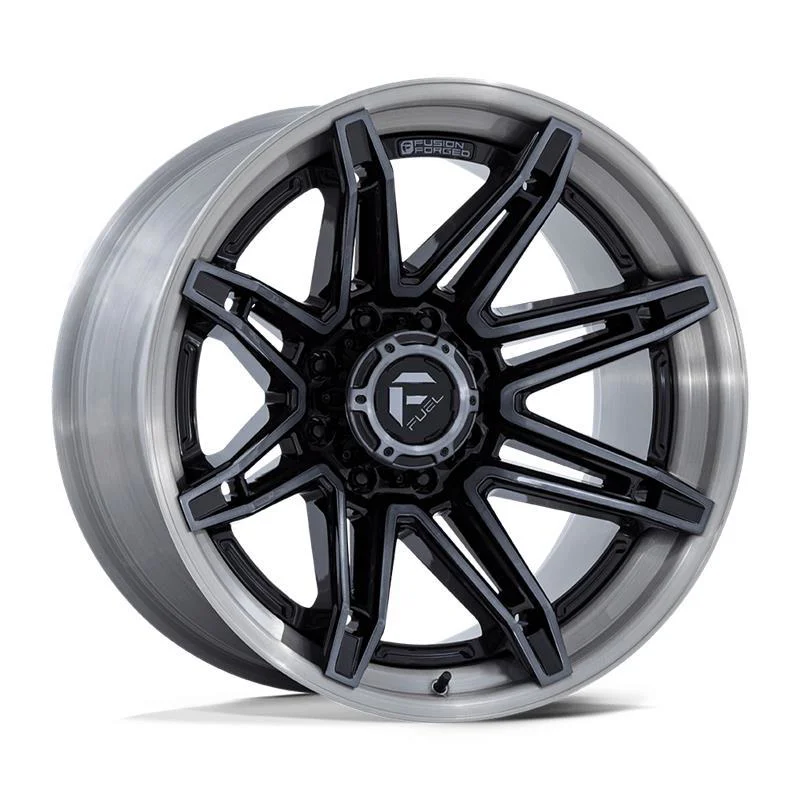 Statusfälgar FC401 BRAWL GLOSS BLACK BRUSHED DARK TINT 10x20 8/180 ET-18