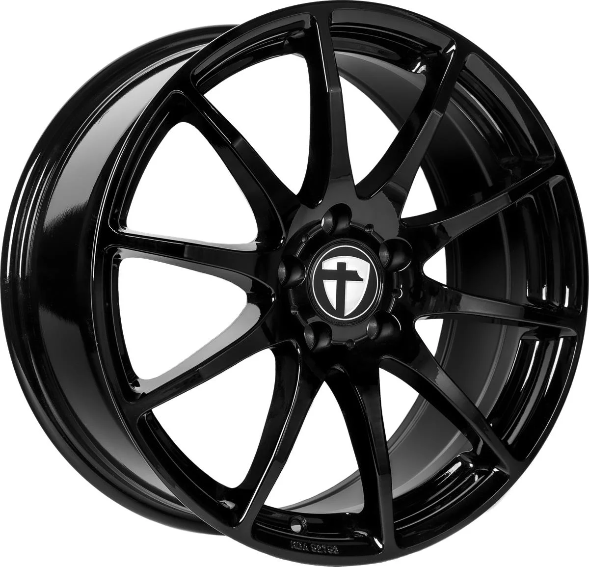 TN1 Black Painted 6,5x16 5x112 ET38