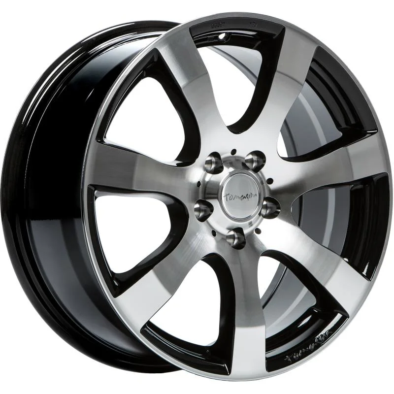 TN3 Black Polished 7,5x17 5x112 ET48