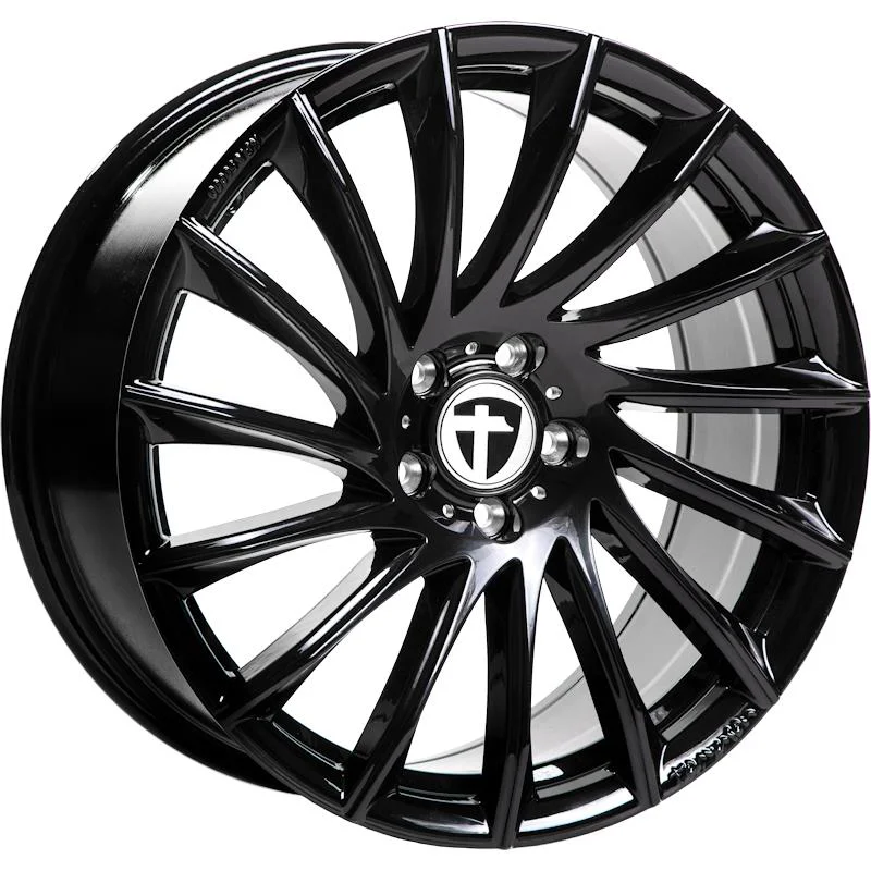 TN16 Black Painted 7,5x17 5x108 ET42