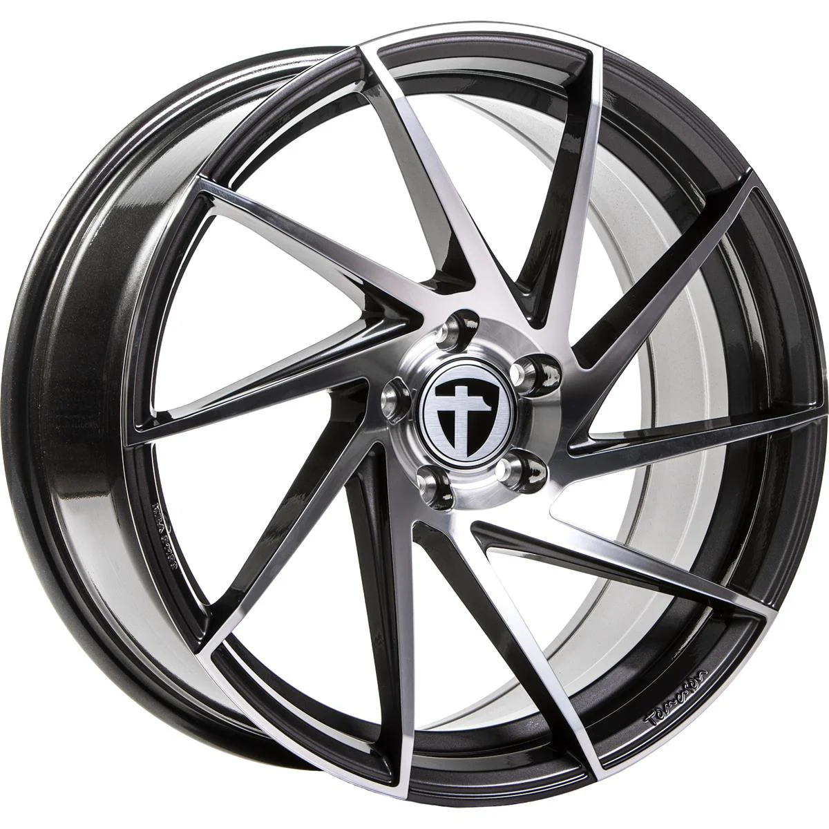 TN17 Titanium Diamond Polished Right 8,5x19 5x108 ET40