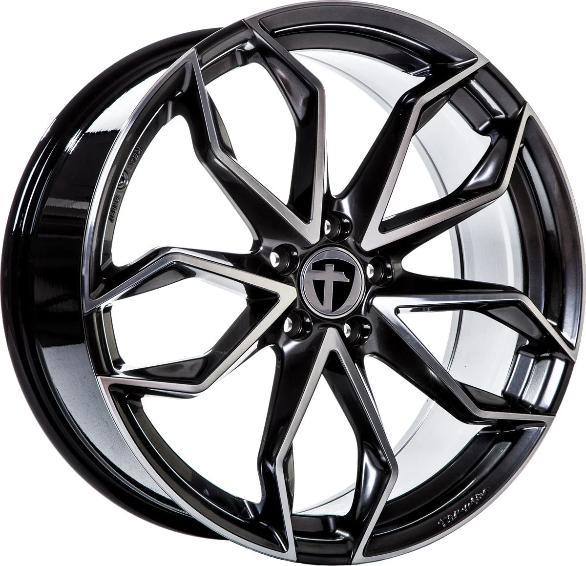 Tomason TN22 Dark Hyperblack Polished 8.5x20 5/112 ET45