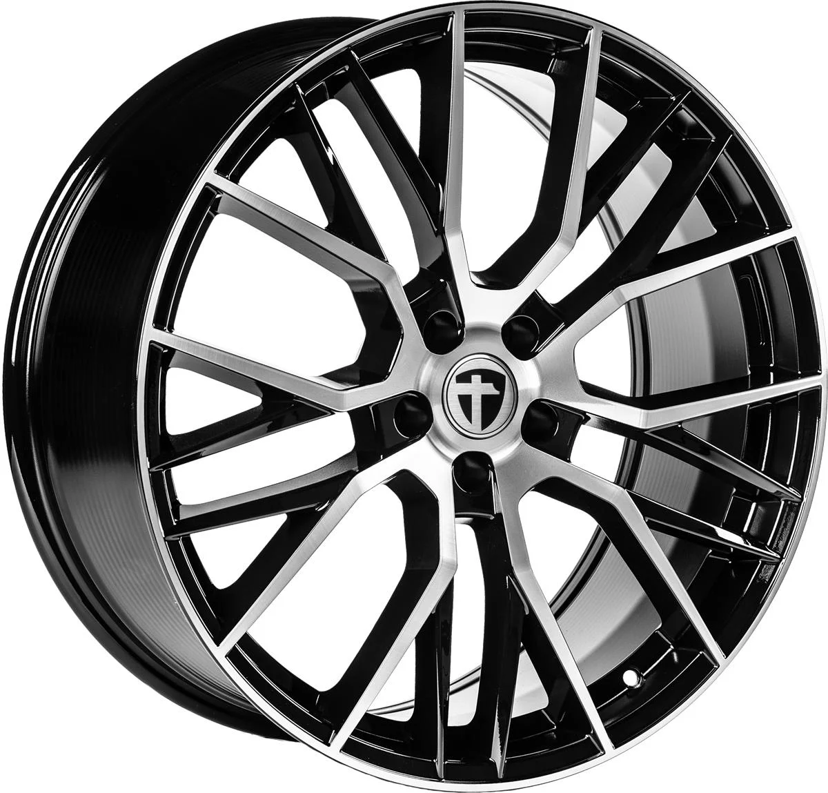 Tomason TN23 Black Diamond Polished 9x21 5/112 ET25