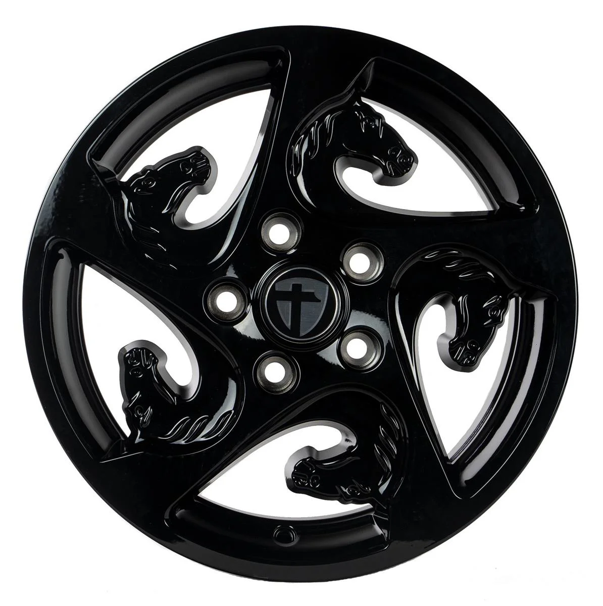 TR-Horse Black Painted 6,0x15 5x112 ET30