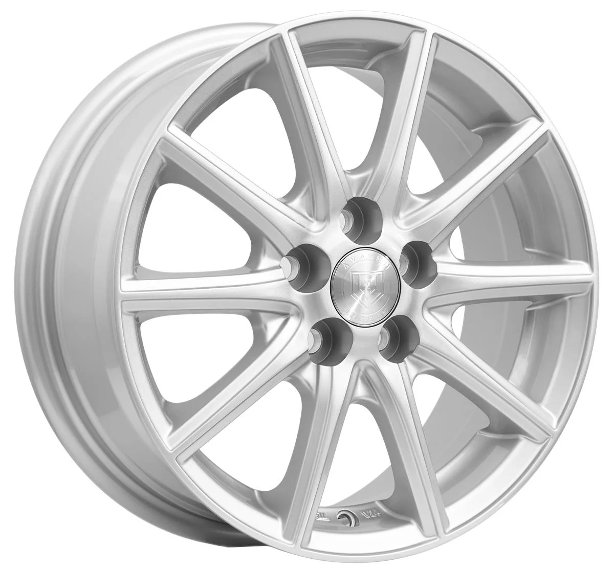 Däckline Avalon Nordic AN-30 Silver 6x15 5/100 ET43