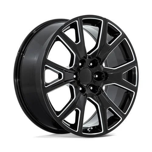 Statusfälgar PR199 GLOSS BLACK MILLED 10x26 6/139,7 ET31