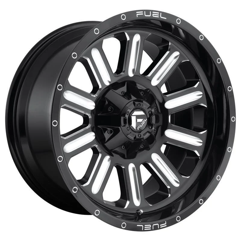 Statusfälgar D620 HARDLINE GLOSS BLACK MILLED 9x20 6/135/139,7 ET19