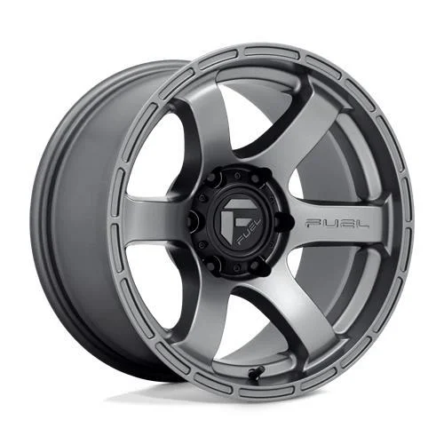 Statusfälgar D767 RUSH MATTE GUN METAL 9x18 6/139,7 ET1