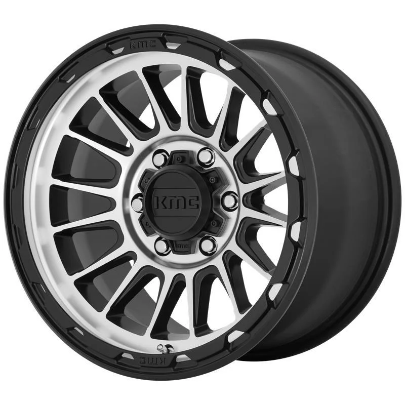 Statusfälgar KM542 IMPACT SATIN BLACK MACHINED 8x17 5/108 ET38