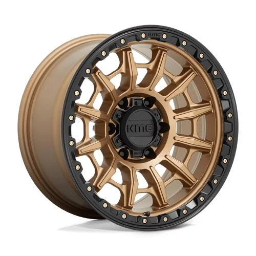 Statusfälgar KM547 CARNAGE MATTE BRONZE W/ BLACK LIP 9x17 6/135 ET0