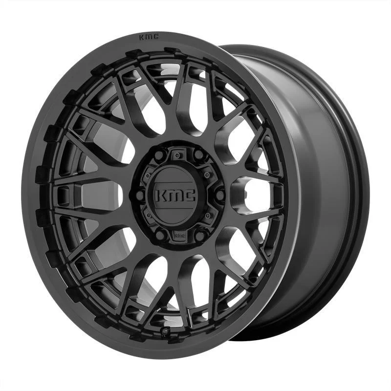 Statusfälgar KM722 TECHNIC SATIN BLACK 9x18 6/139,7 ET18