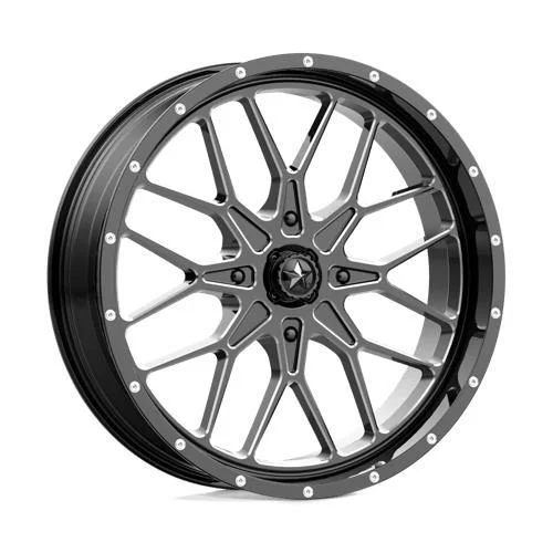 Statusfälgar M45 PORTAL GLOSS BLACK MILLED 7x14 4/156 ET10