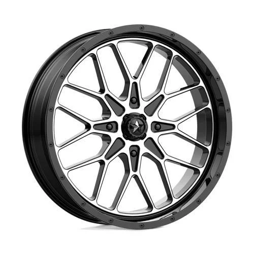 Statusfälgar M45 PORTAL GLOSS BLACK MACHINED 7x24 4/156 ET0