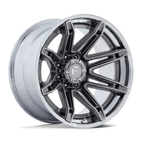 Statusfälgar FC401 BRAWL PLATINUM W/ CHROME LIP 12x24 6/135 ET-44