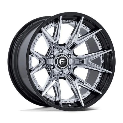 Statusfälgar FC402 CATALYST CHROME W/ GLOSS BLACK LIP 9x20 8/180 ET1