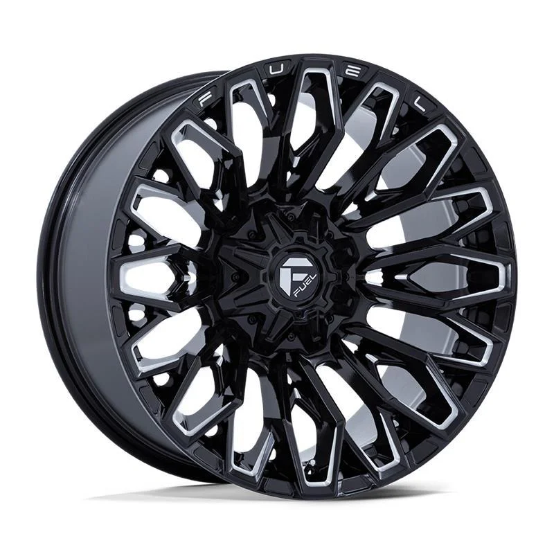 Statusfälgar FC865 STRIKE GLOSS BLACK MILLED 12x22 8/165,1 ET-44