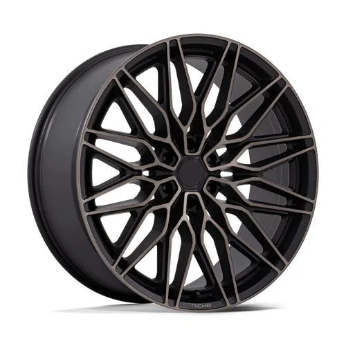 Statusfälgar NC278 CALABRIA 6 MATTE BLACK MACHINED DARK TINT 9.5x20 6/139,7 ET30