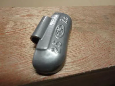 Zinkvikt till plåtfälg 5g 100st