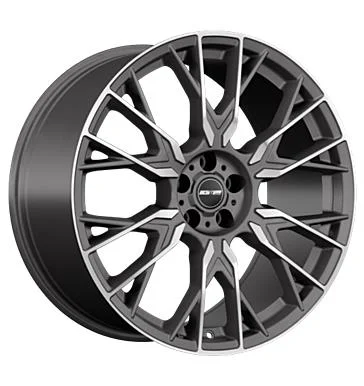 AFL GMP Fender Matt Anthracite Diamond 8x19 5/112 ET43