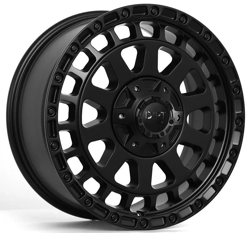 Statusfälgar D210 Flatblack. 8x17 5/160 ET45