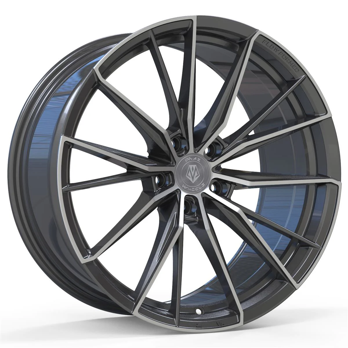 Däckline Imaz Wheels FF4 DGM Polish 8.5x19 5/112 ET38