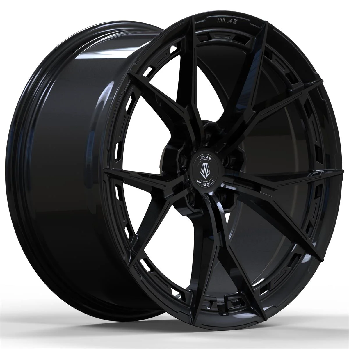 Däckline Imaz Wheels FF2 Black 10x20 5/115 ET42