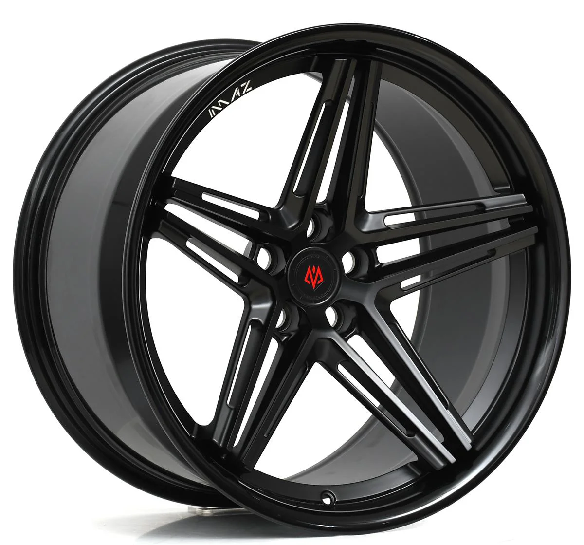 Däckline Imaz Wheels FF6 Black Bl-LIP 9.5x19 5/112 ET35