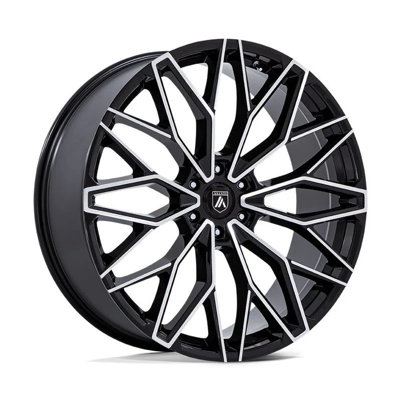 Statusfälgar AB050 MOGUL 6 GLOSS BLACK W/ MACHINED FACE 10x24 6/139,7 ET30