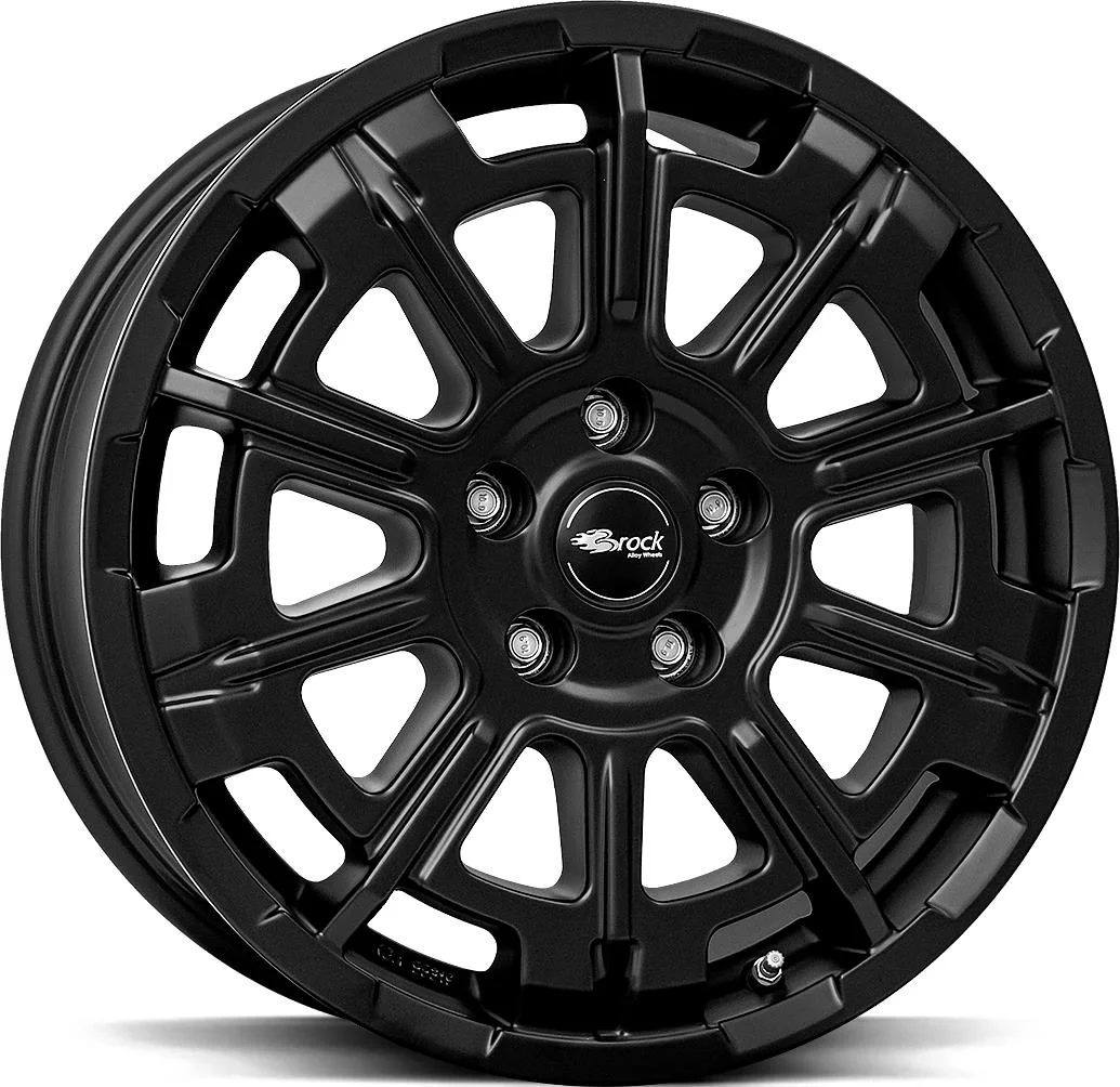 Rautamo BROCK B45 Satin Black Matt 8x20 6/130 ET60