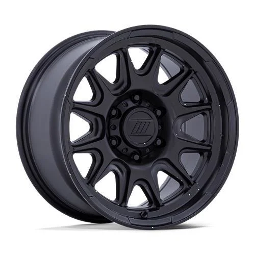 Statusfälgar PA200 PULSE MATTE BLACK 8.5x17 5/127 ET0