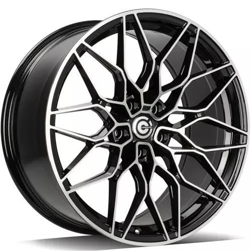 Statusfälgar EMERALD Black Front Polished 8x19 5/112 ET25