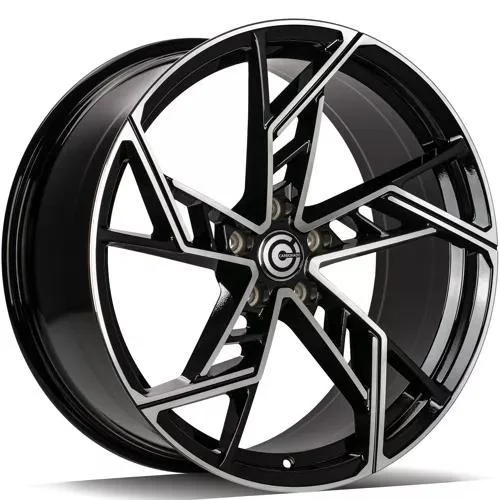 Statusfälgar EVIL Black Front Polished 8.5x19 5/112 ET30