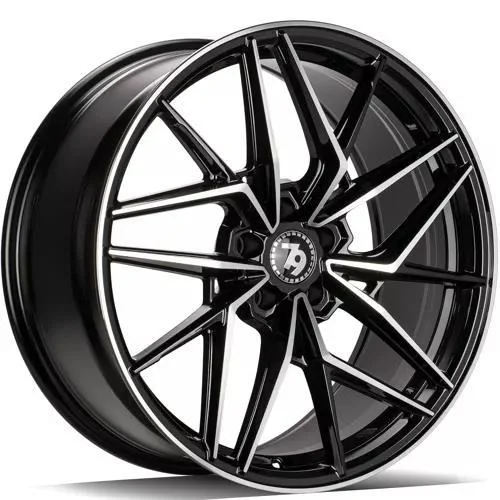Statusfälgar SCF-I Black Front Polished 8x18 5/112 ET45