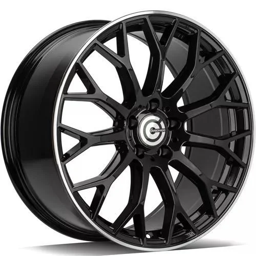 Statusfälgar EXPERT Black Glossy Lip Polished 8x19 5/112 ET35