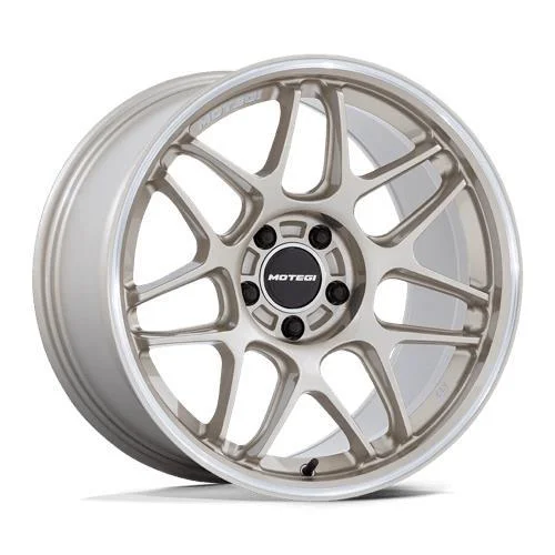Statusfälgar MR158 TSUBAKI MOTORSPORT GOLD W/ MACHINED LIP 9.5x18 5/100 ET40