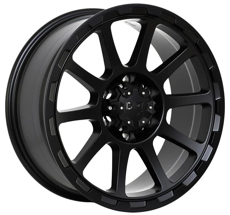 Statusfälgar D471 Flatblack 8x17 6/139,7 ET20