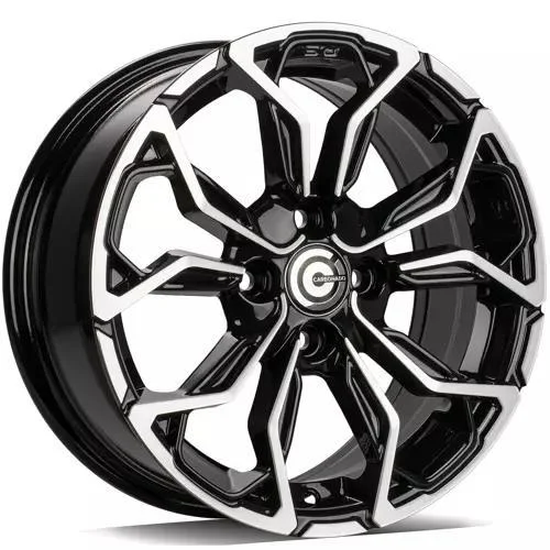 Statusfälgar EXPLODE Black Front Polished 6.5x15 4/100 ET35