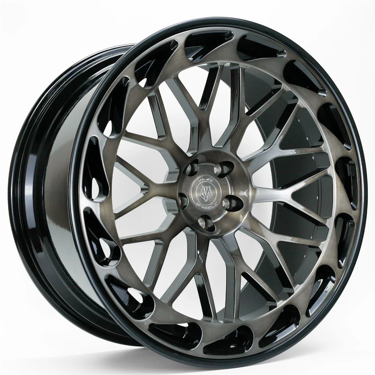 Däckline Imaz Luxury Forged LF 6. 2PC Darkt Tint Brushed 11x23 5/112 ET18