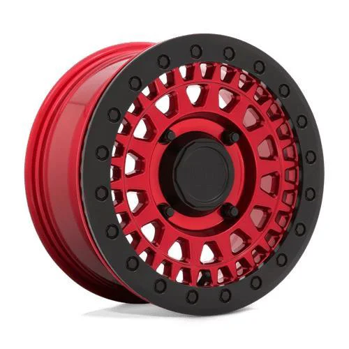 Statusfälgar PARKER UTV BEADLOCK CANDY RED W/ BLACK BEAD RING 7x14 4/137 ET36
