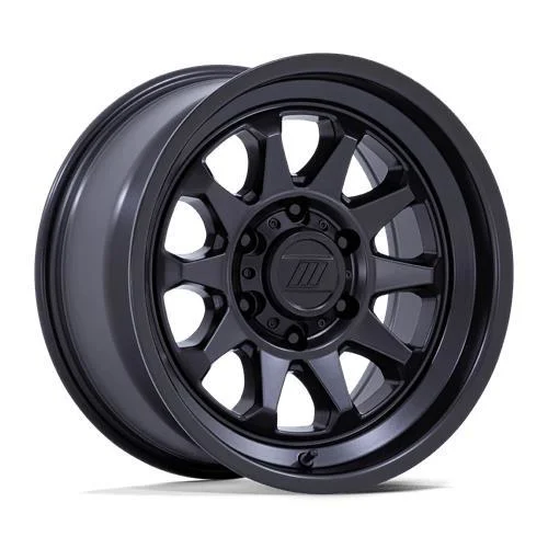 Statusfälgar PA203 BEACON MATTE BLACK 8x17 6/139,7 ET20