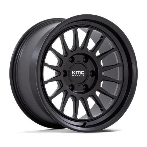 Statusfälgar KM447 IMPACT FORGED MONOBLOCK SATIN BLACK 9x18 6/139,7 ET18