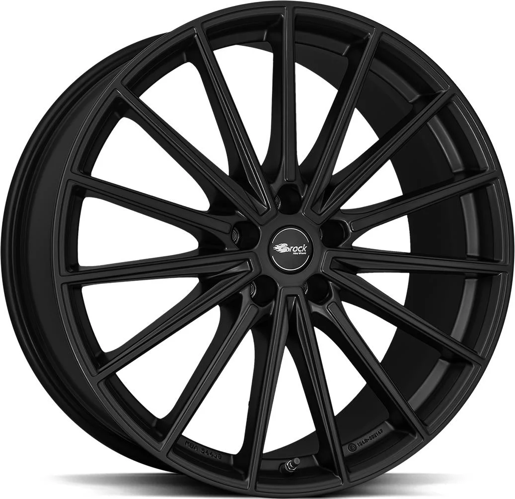 Rautamo BROCK B43 Satin Black Matt 7.5x20 5/114,3 ET40