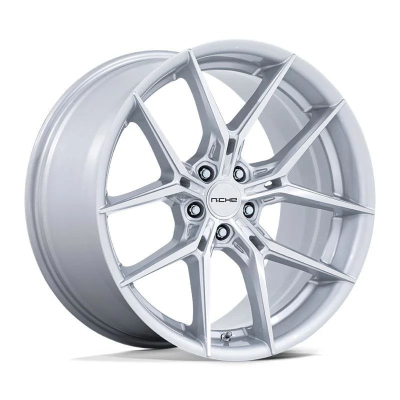 Statusfälgar NC279 PRODIGY 5 SILVER W/ MACHINED FACE 9.5x18 5/120 ET40