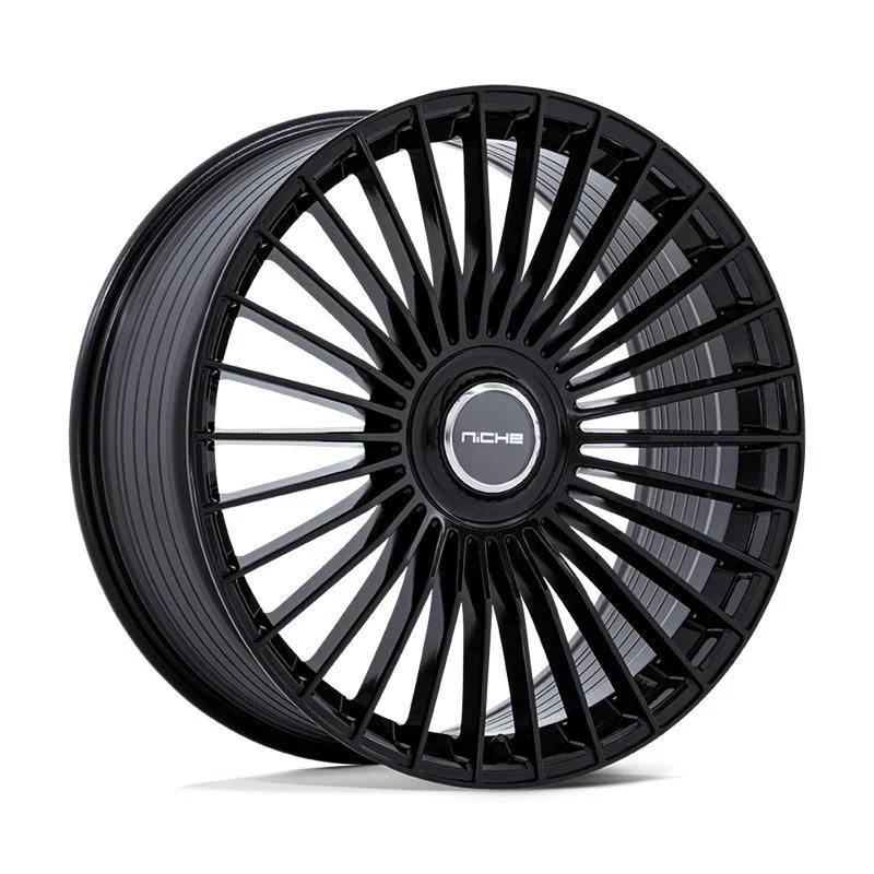 Statusfälgar NC282 SERENE GLOSS BLACK 10x22 5/112/120 ET35