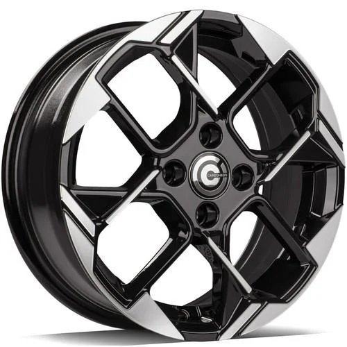 Statusfälgar ZOMBIE Black Front Polished 6x15 4/100 ET40